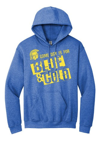 Game Day Blue & Gold Hoodie (Adult & Youth)