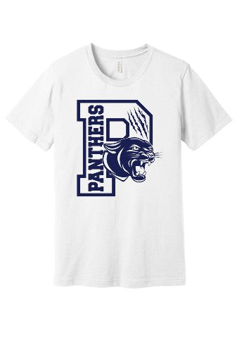 P-Panthers tee(Adult & Youth) - White