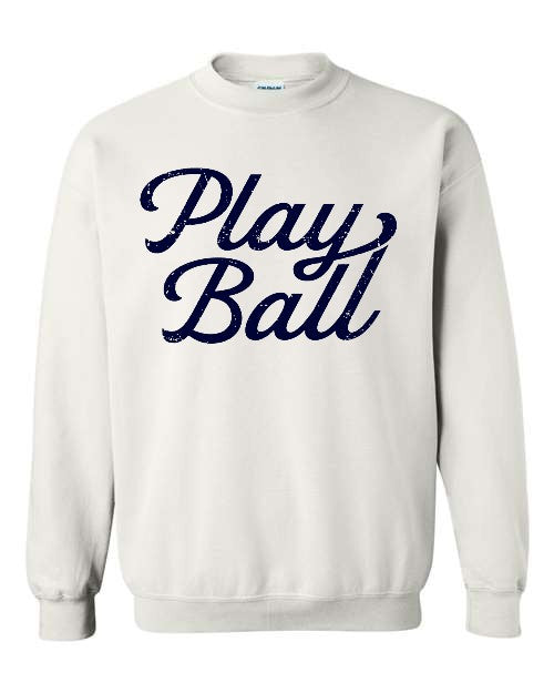 Play Ball - White