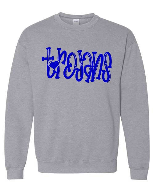 Trojans Crew - Grey