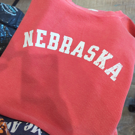 Vintage Nebraska Crew