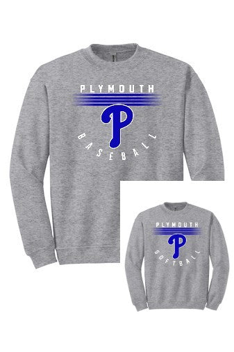 1 - Plymouth Ball Crew (Adult & Youth Sizes) - Grey