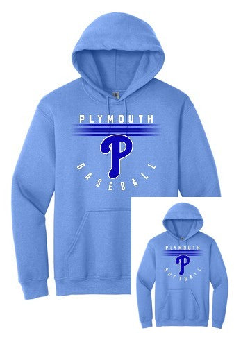 1 - Plymouth Ball Hoodie (Adult & Youth Sizes) - Blue