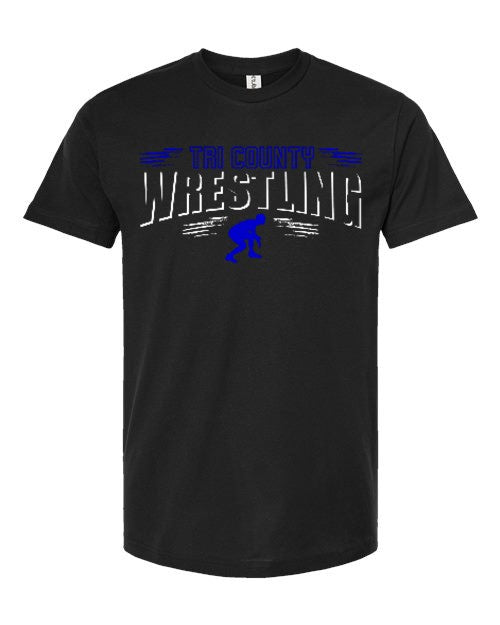 TC Wrestling - Tee - Black