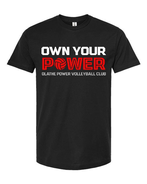 Own Your Power - Black - Tee