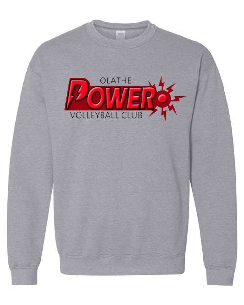 POWER - Grey - Crewneck
