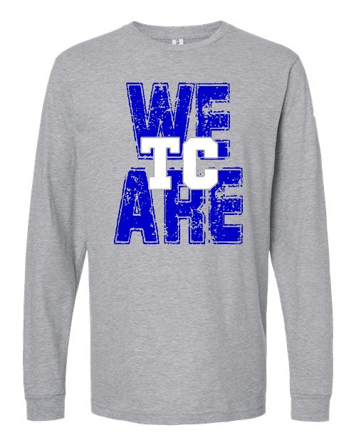 We Are TC - Grey Long Sleeve Tee