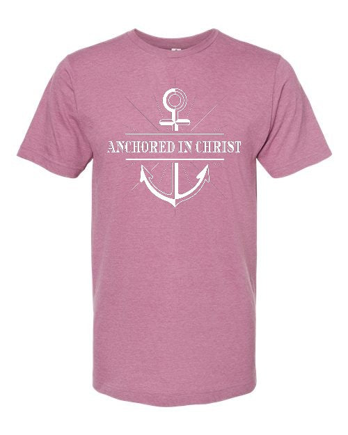 Anchored in Christ (Adult & Youth Sizes) - Heather Cassis
