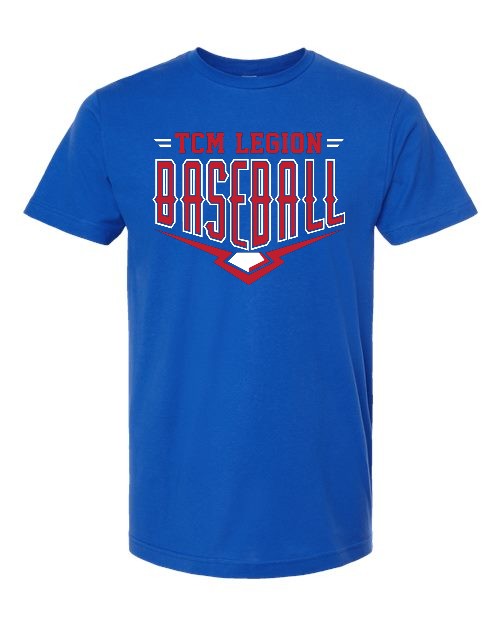 Legion Baseball Tee - Royal