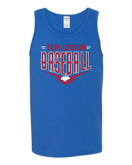 Legion Baseball Unisex Tank - Royal