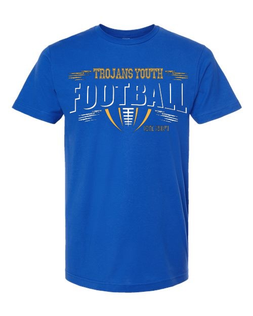TC Youth Football Tee - Royal