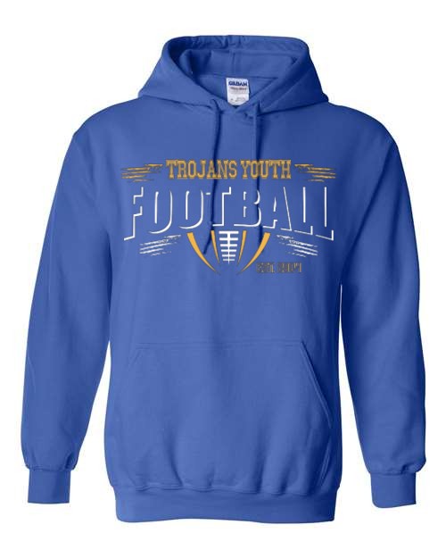 TC Youth Football Hoodie - Royal