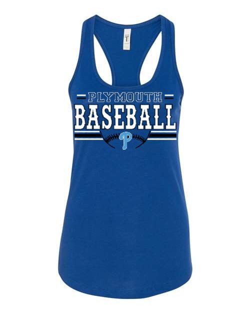 Plymouth Baseball Women's Tank - Royal