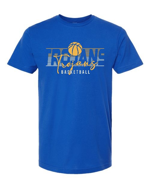 Basketball Lines - Tee - Royal