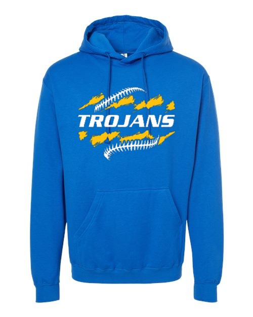 Trojans Softball Hoodie - Royal