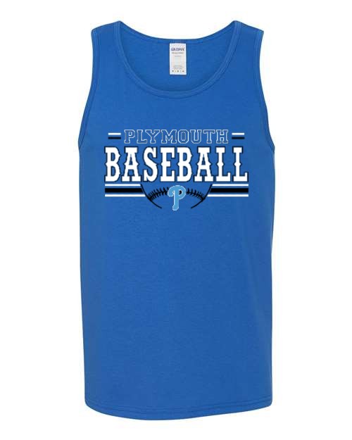 Plymouth Baseball Men's Tank - Royal