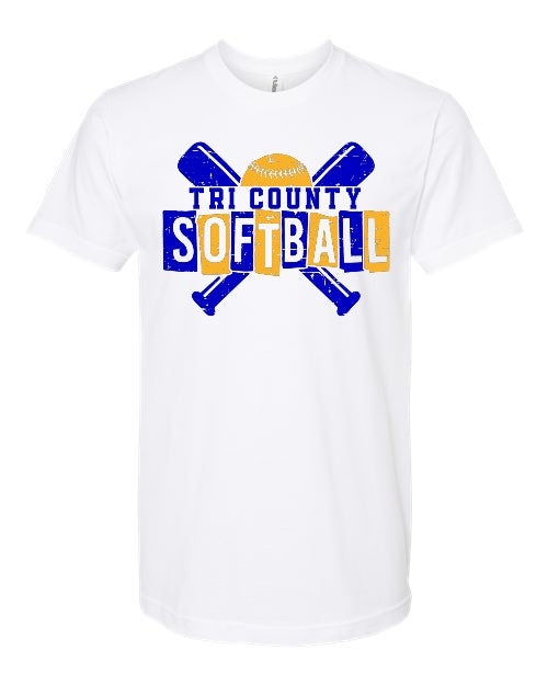 TC Softball Tee - White