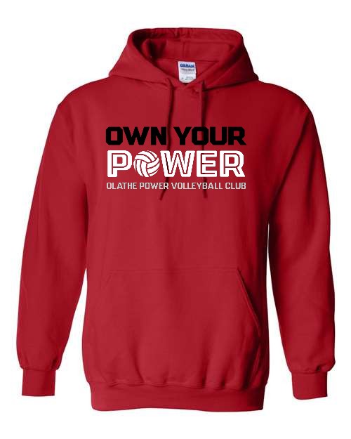 Own Your Power - Red - Hoodie