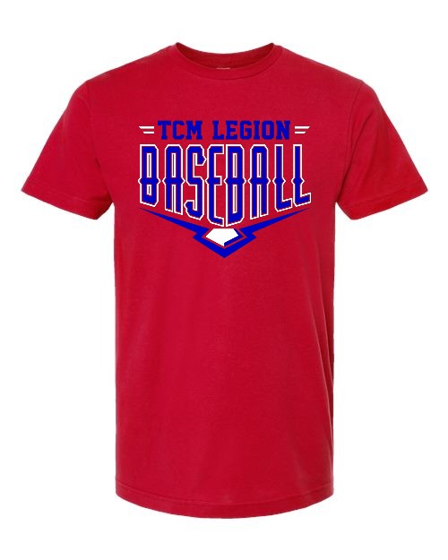 Legion Baseball Tee - Red