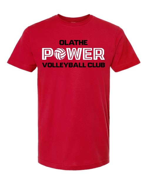 Olathe Power Volleyball Club - Red- Tee