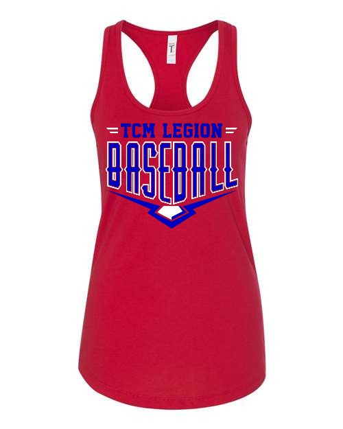 Legion Baseball Women's Tank - Red