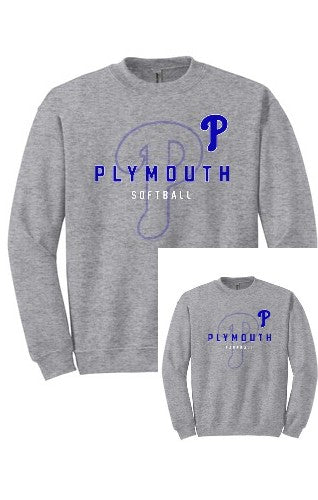 3 - Plymouth Ball Crew (Adult & Youth Sizes) - Grey