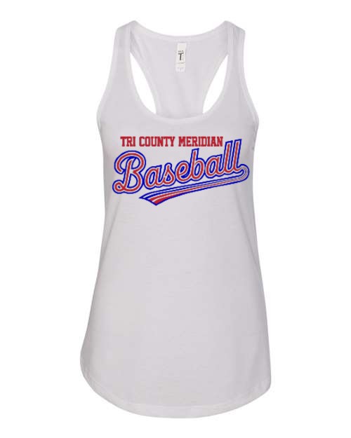Tri County-Meridian Women's Tank - White