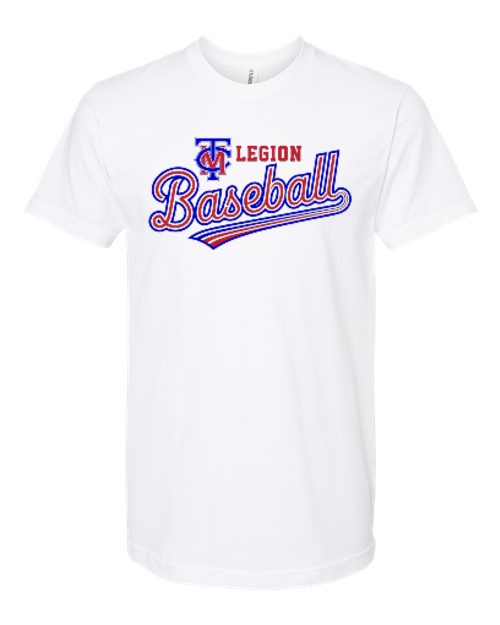 TCM Baseball Tee - White