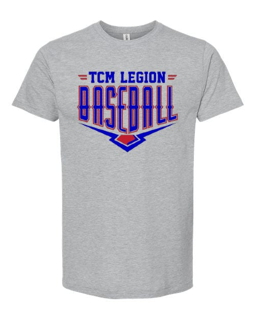 Legion Baseball Tee - Grey