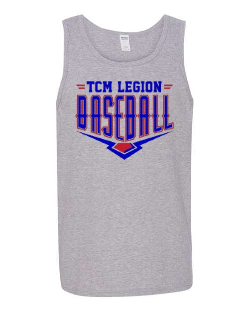 Legion Baseball Unisex Tank - Grey