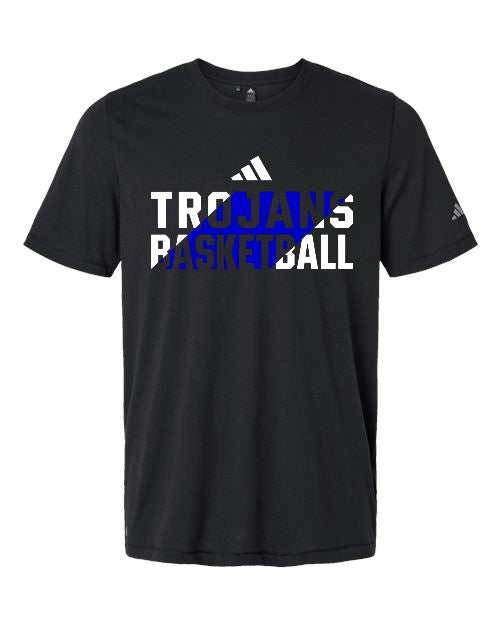 Adidas Trojans Basketball Tee (Adult Only) - Black