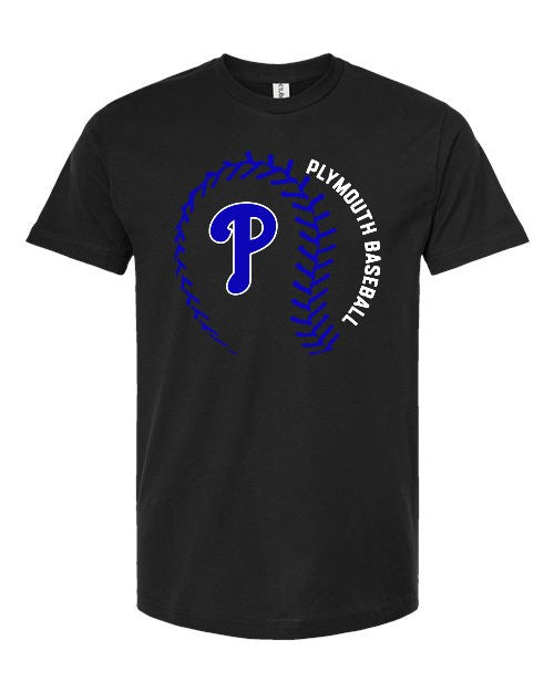 Baseball P Tee - Black