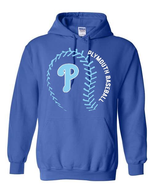 Baseball P Hoodie - Royal