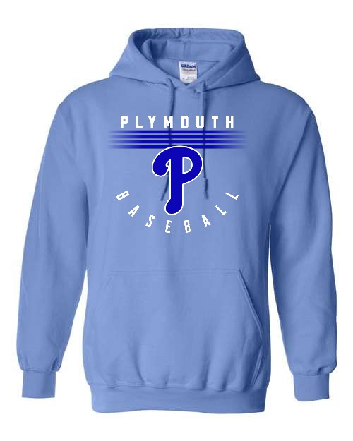 1 - Plymouth Ball Hoodie - Carolina Blue