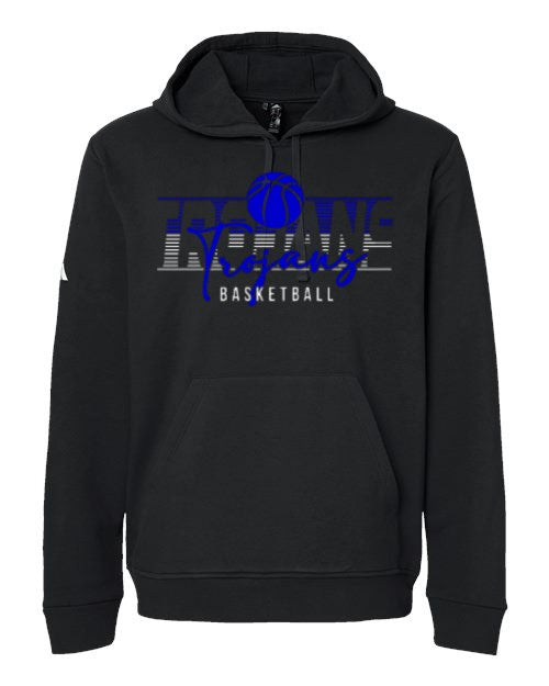 Adidas - Basketball Lines - Hoodie - Black (Adult Sizes Only)