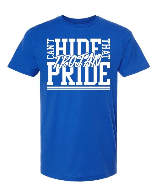 Can't Hide that Trojan Pride Tee - Royal