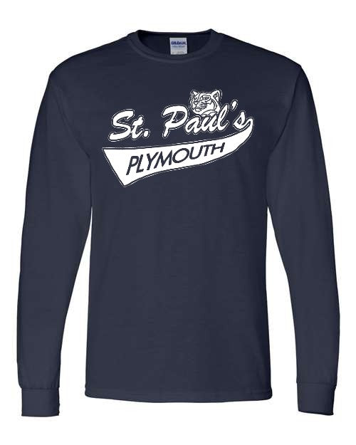 Long Sleeve- St. Paul's Plymouth - Navy (Adult & Youth)