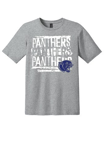 Panthers 3 tee(Adult & Youth) - Grey