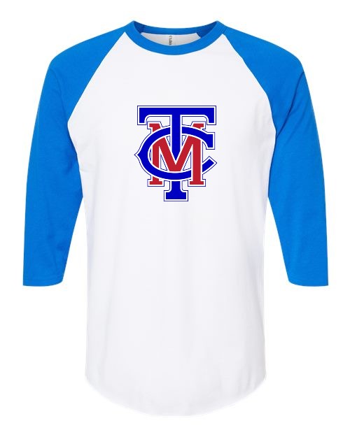 TCM Raglan Tee - Royal