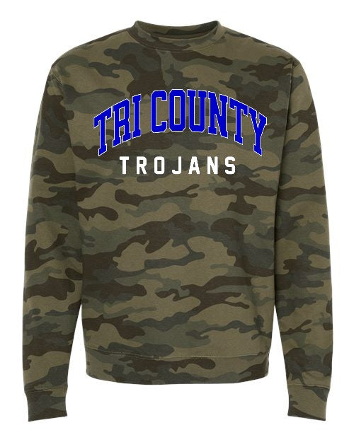 TC Camo - Crewneck (Adult Only)