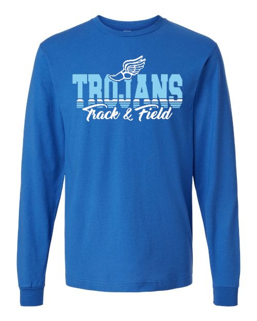 Long Sleeve - TRACK (Adult & Youth) - Royal