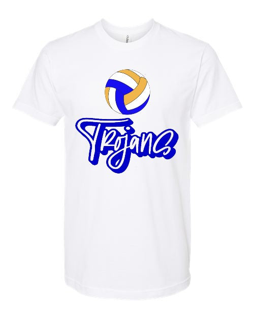 Volleyball Tee - White