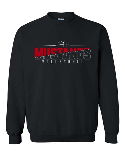 Mustang VB Crewneck - Black