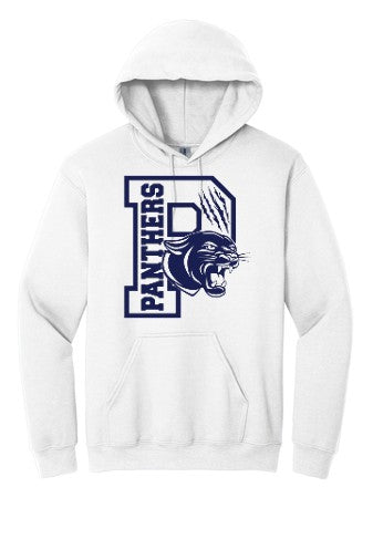 P-Panthers Hoodie - White (Youth & Adult)