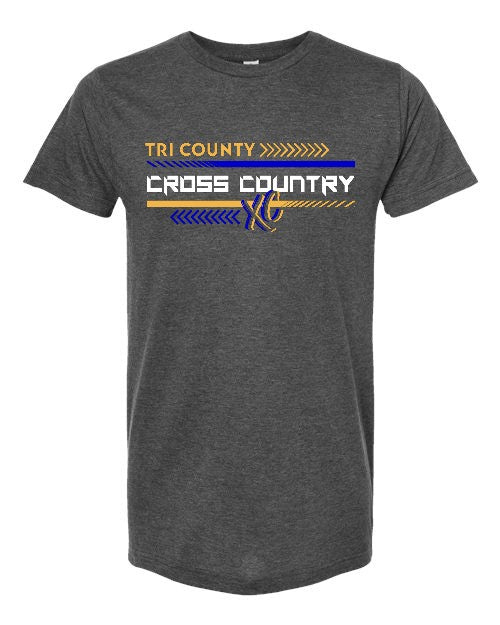 TC Cross Country Tee - Charcoal Grey