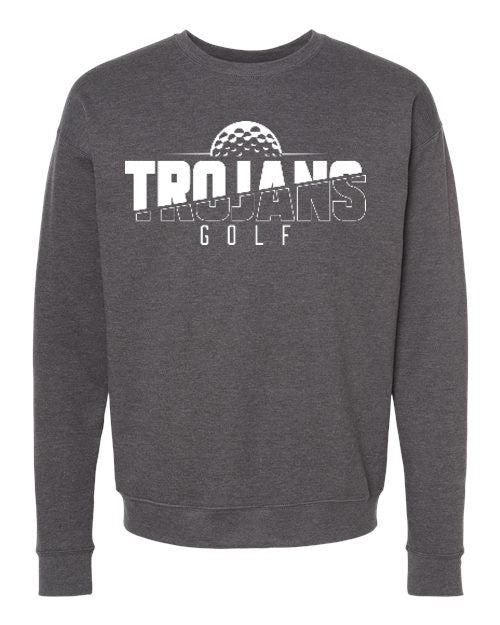 Trojans Golf Crewneck - Charcoal Grey