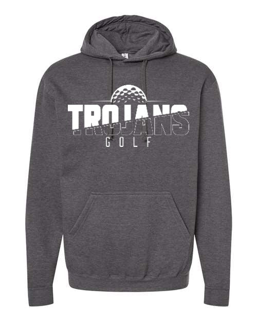 Trojans Golf Hoodie - Charcoal Grey