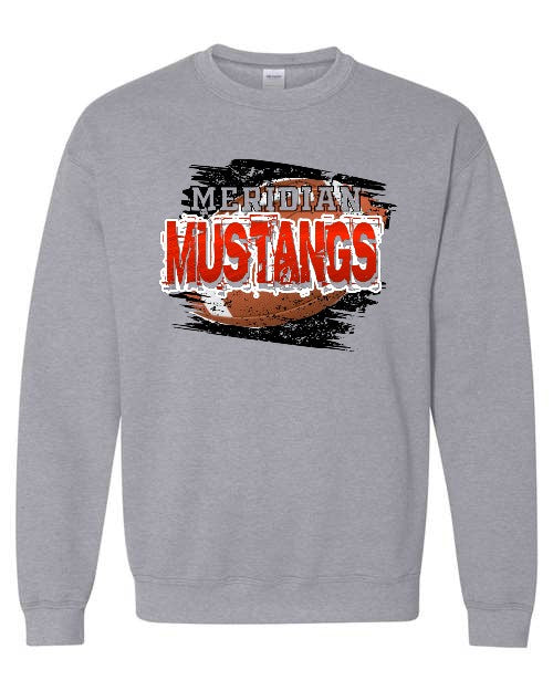 Meridian Football Crewneck - Grey
