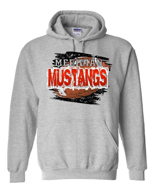 Meridian Football Hoodie - Grey