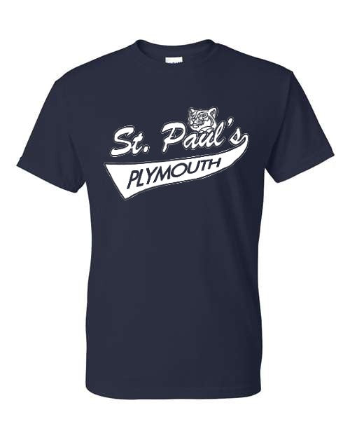 Tee - St. Paul's Plymouth (Adult & Youth) - Navy
